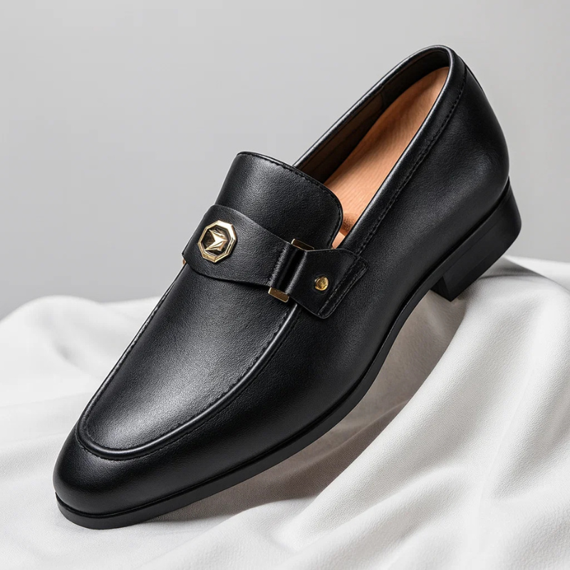Men's Horsebit Penny Loafers - Pointed Toe Slip-On
