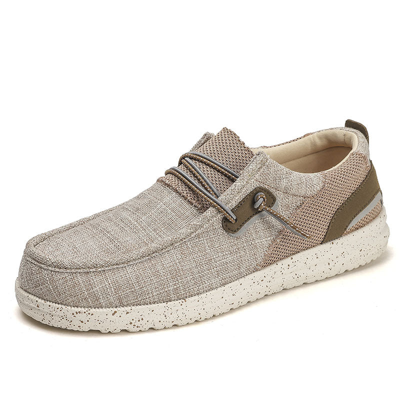 Men’s Casual Slip-On Loafers with Lightweight Speckled Sole