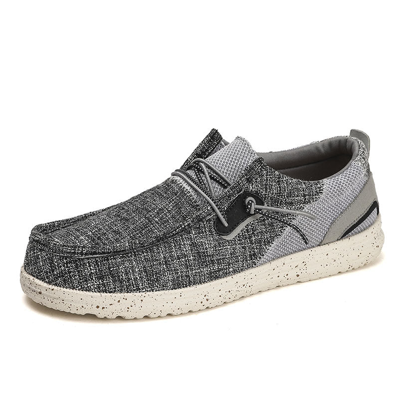 Men’s Casual Slip-On Loafers with Lightweight Speckled Sole