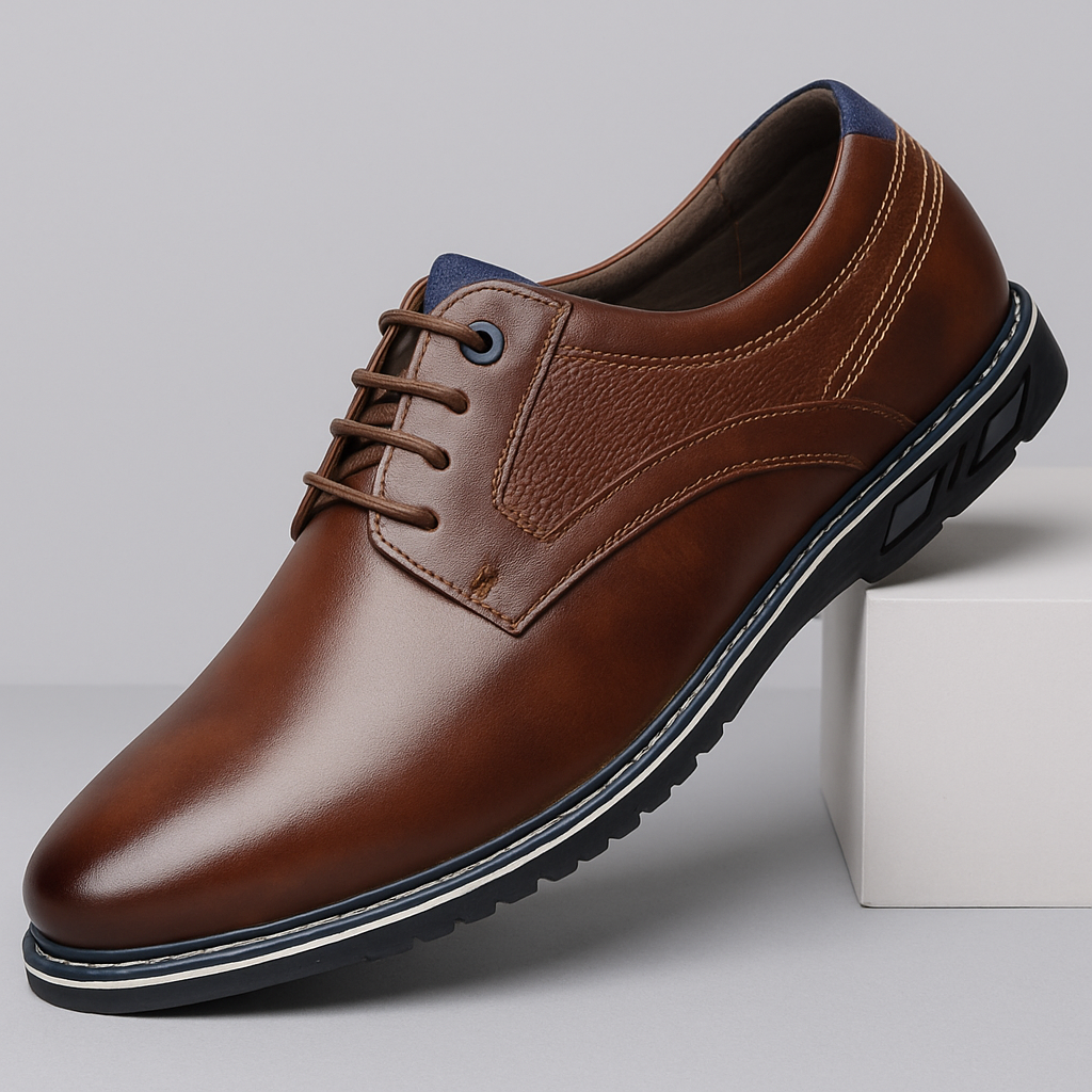 Men’s Classic Derby Shoes – Refined Everyday Lace-Up Design
