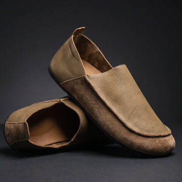 Men's Leather Slip-On Loafers