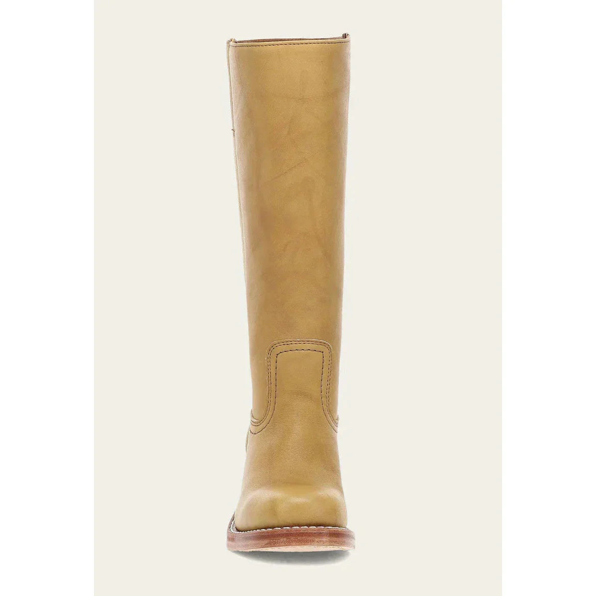 Women’s Knee-High Western Boots with Block Heel and Pull-On Design