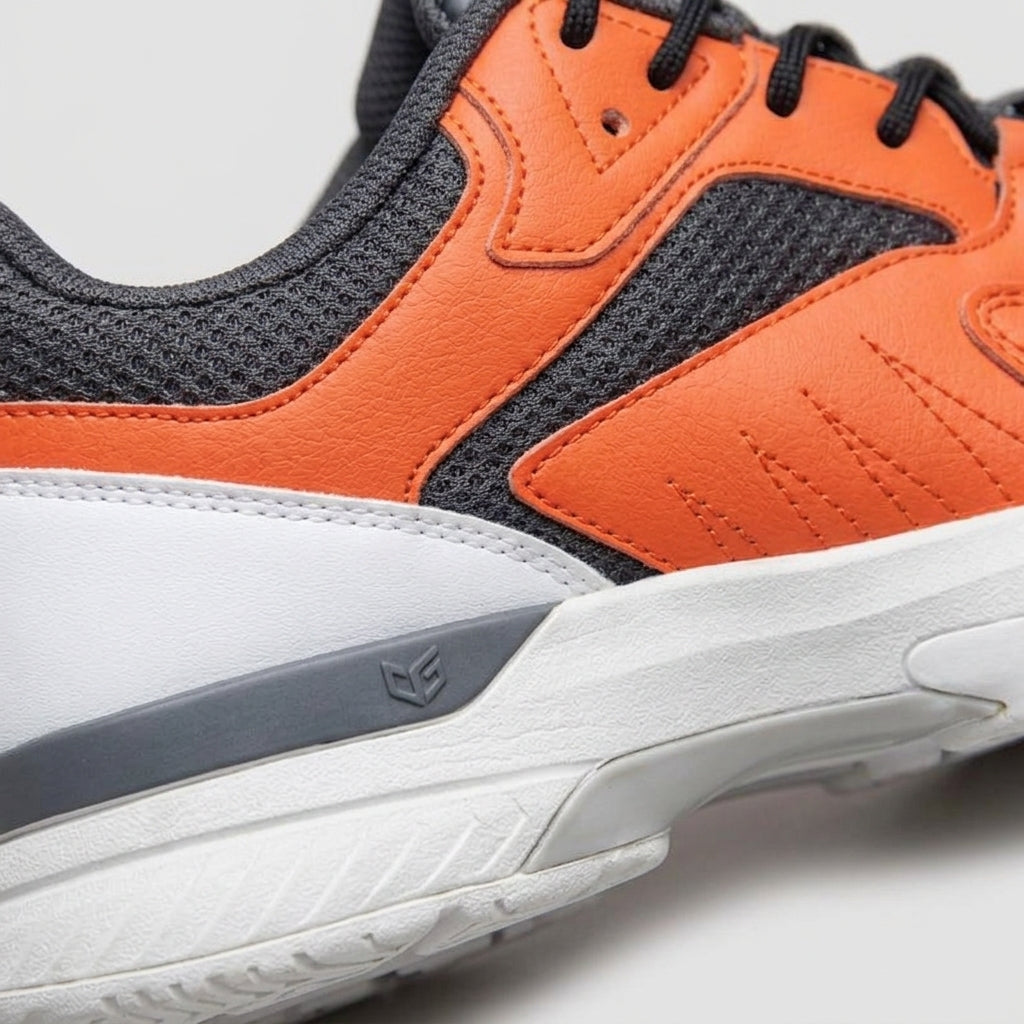 Men's Sneakers Low-Top Lace-Up Athletic Mixed Material Design