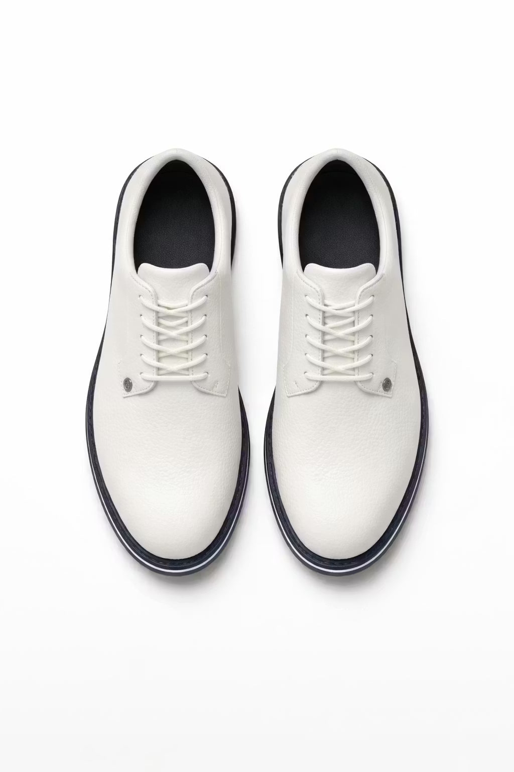 Men's Golf Shoes - Lace-Up - Textured Upper - Traction Sole