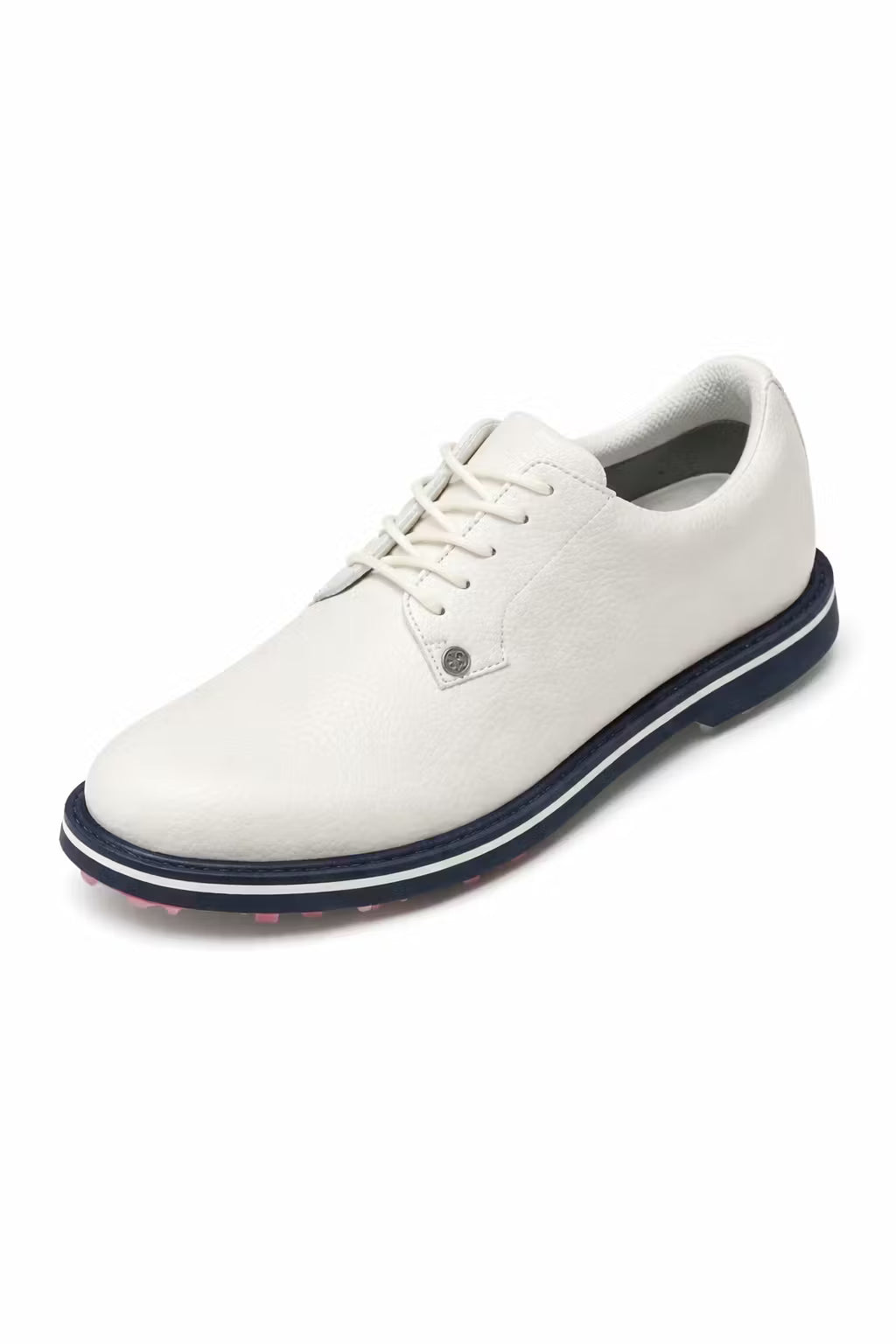 Men's Golf Shoes - Lace-Up - Textured Upper - Traction Sole