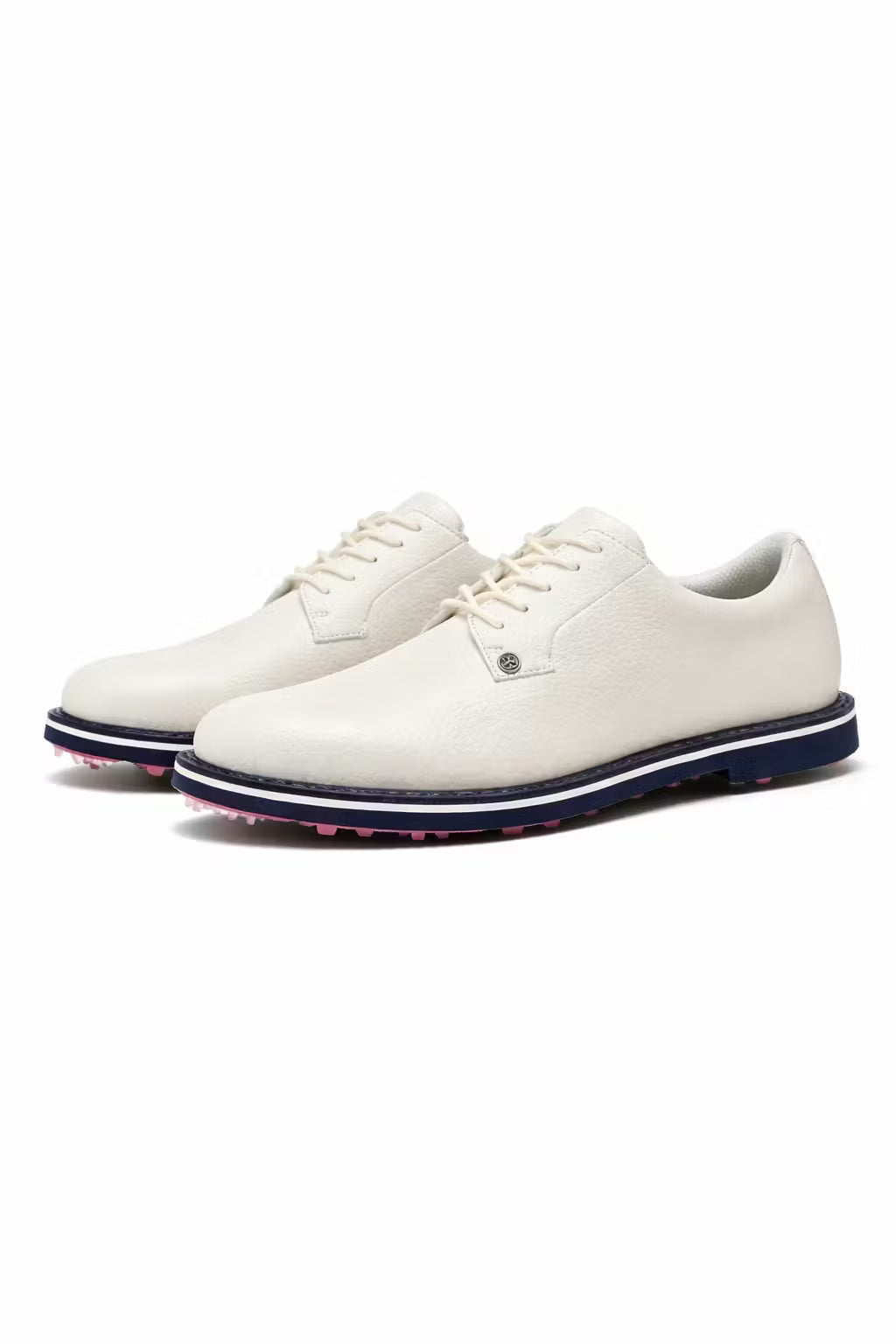 Men's Golf Shoes - Lace-Up - Textured Upper - Traction Sole
