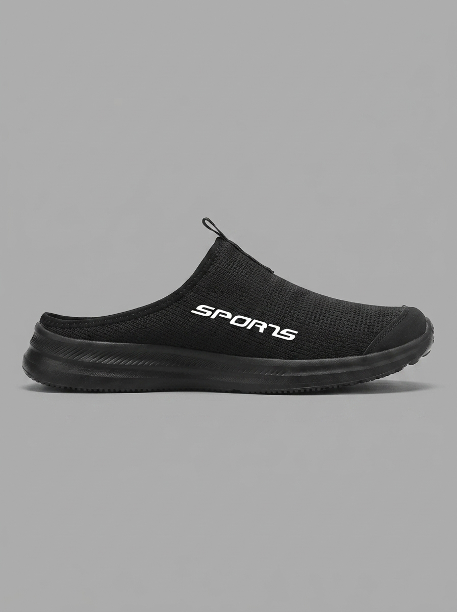 Men's Slippers Mesh Upper Slip-On Breathable Lightweight