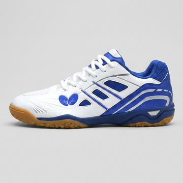 Men's Sneakers Geometric Striped Design - Lace-Up - Rubber Sole