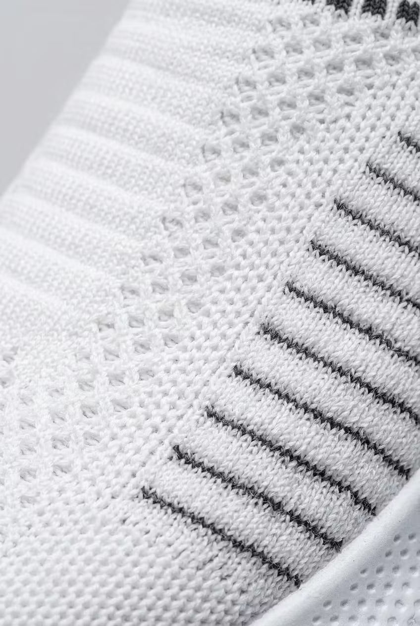 Men's Sneakers - Slip-On - Knit Upper - Low-Top - Flat Sole
