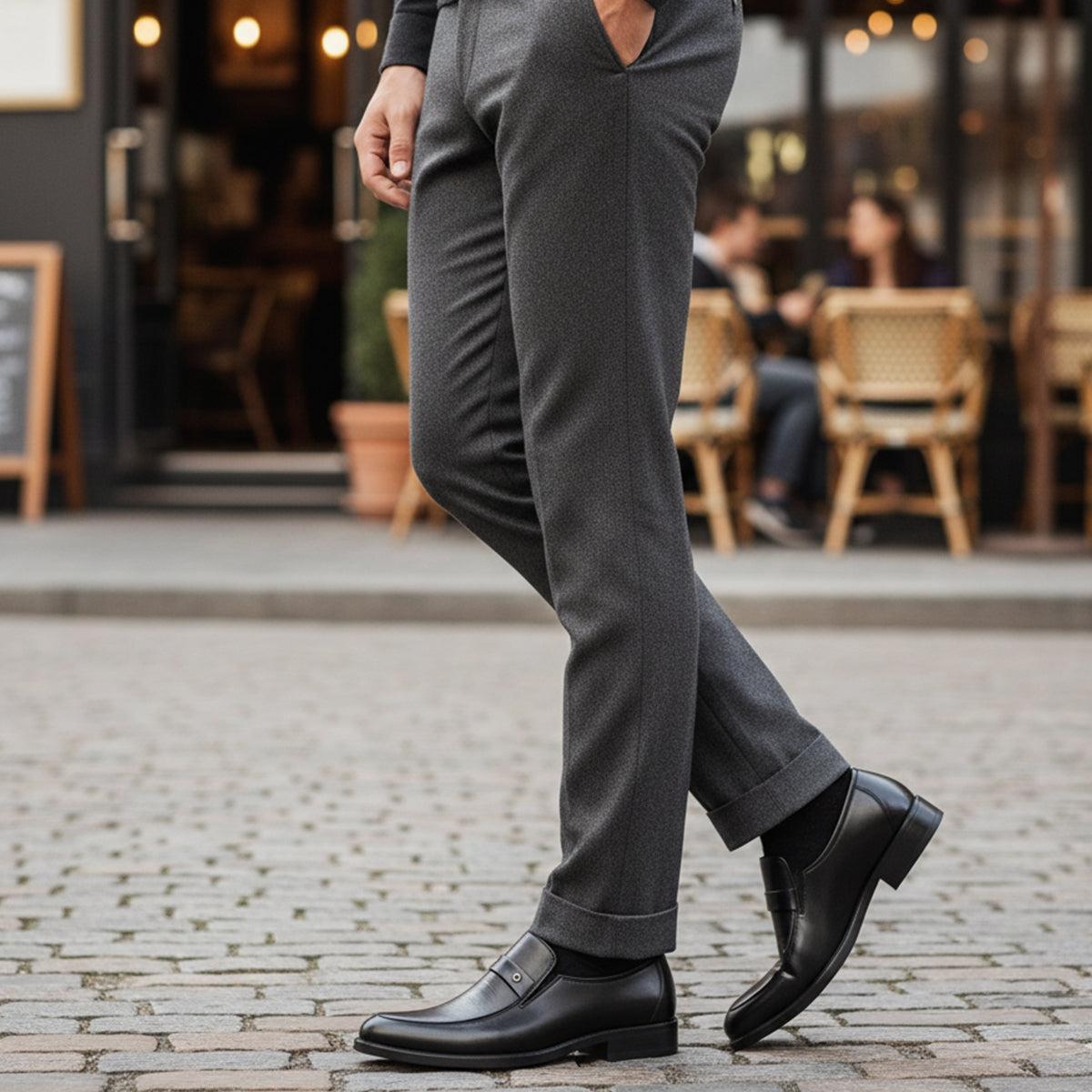 Men’s Leather Loafers – Slip-On Design for Refined Formal Style