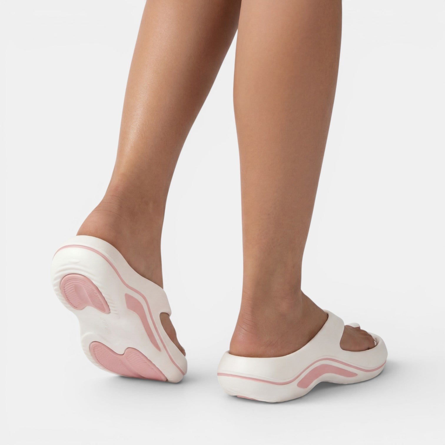 Women's Sandals Slip-On Thong Platform Wedge Sole