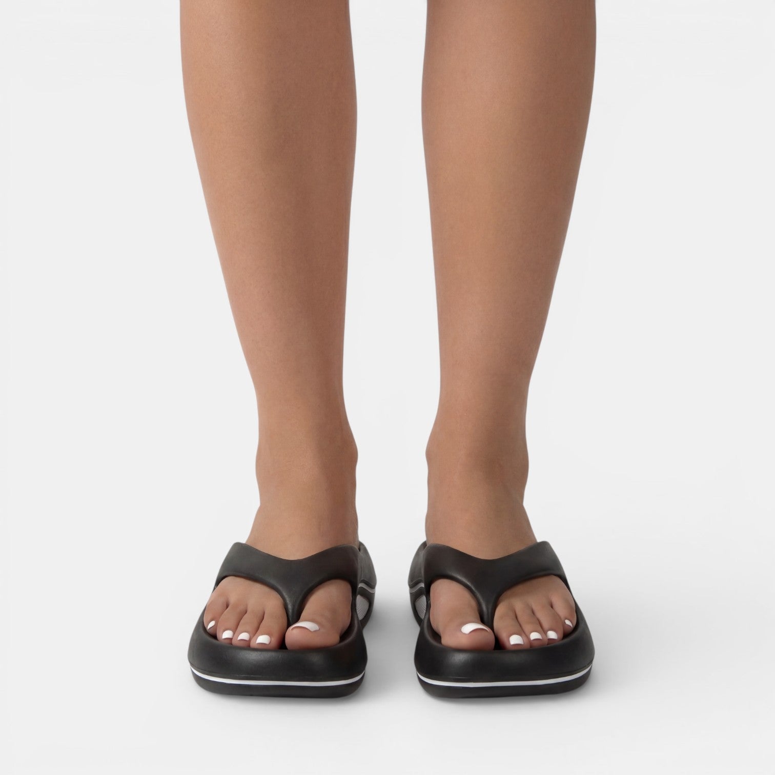 Women's Sandals Slip-On Thong Platform Wedge Sole