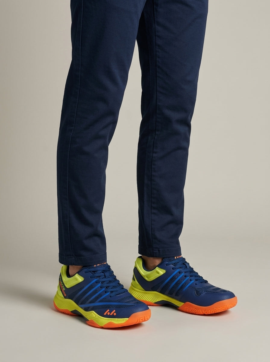 Men's Sneakers Non-Slip Cushioned Breathable Court Athletic Shoes