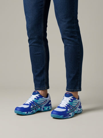 Men's Sneakers Low-Top Lace-Up Court Style Rubber Sole