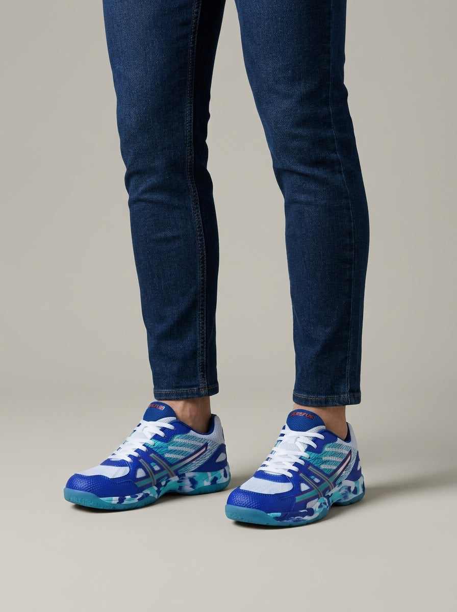 Men's Sneakers Low-Top Lace-Up Court Style Rubber Sole