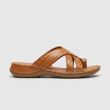 Women's Sandals Toe-Ring Criss-Cross Flat Slide