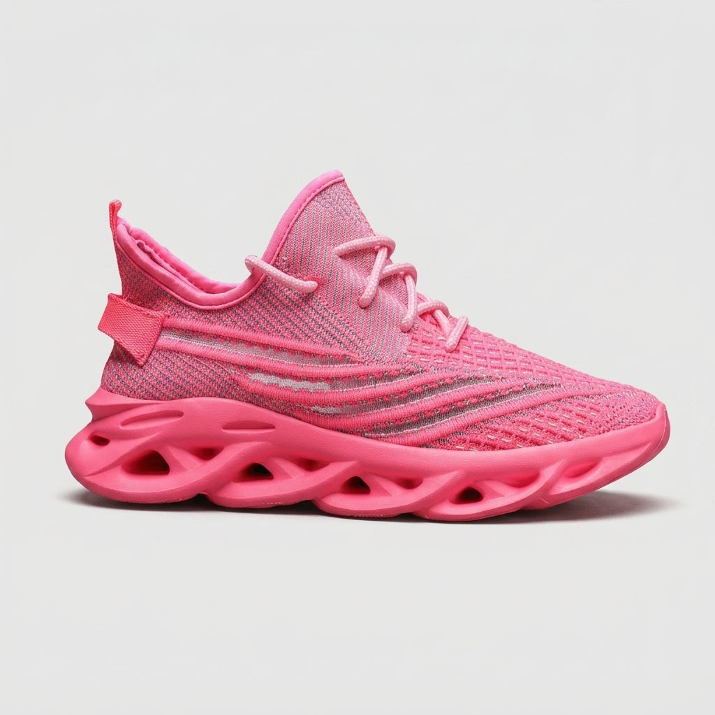 Men's Sneakers Lightweight Mesh Lace-Up EVA Sole Running