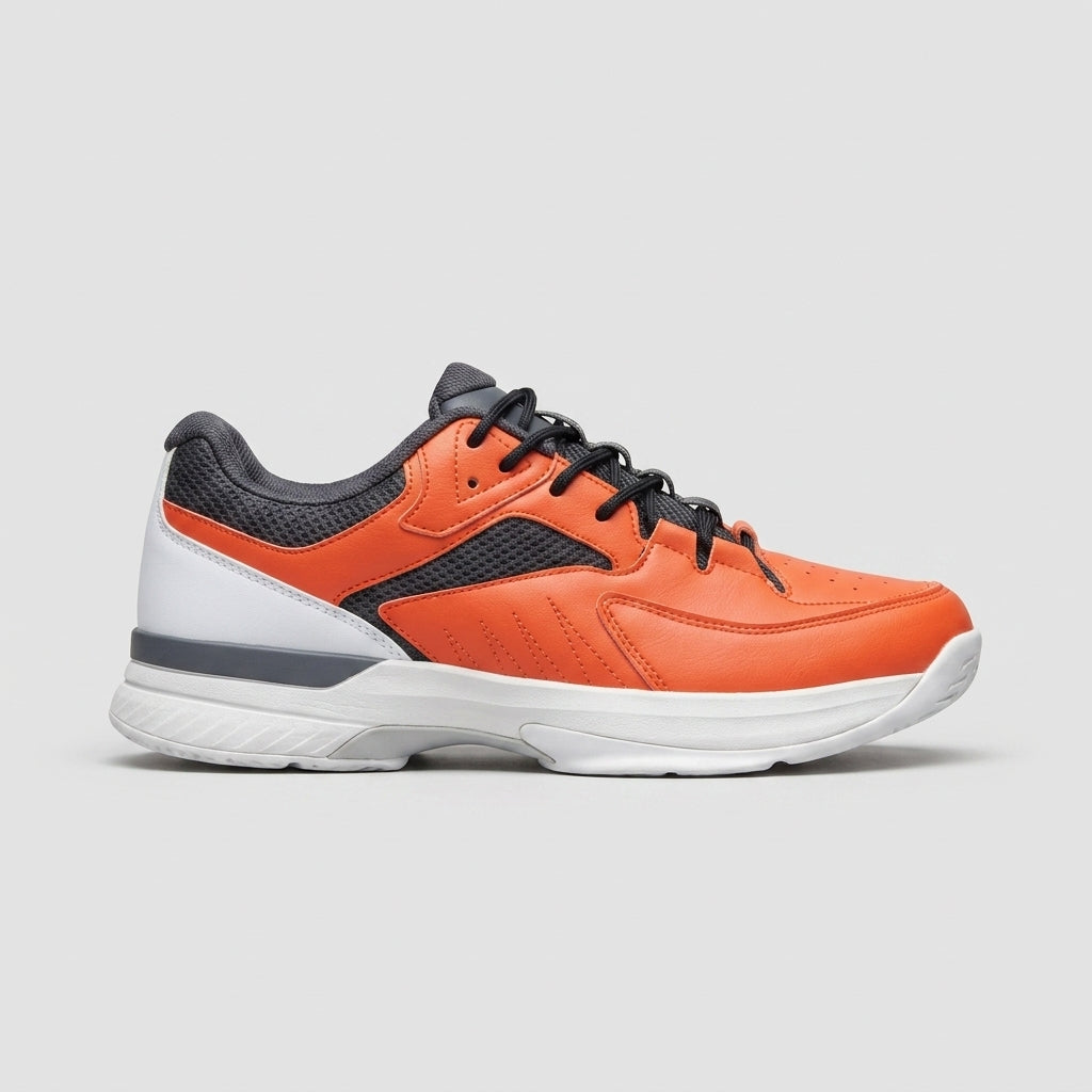 Men's Sneakers Low-Top Lace-Up Athletic Mixed Material Design