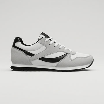 Men's Sneakers Low-Top Retro Lace-Up Breathable Fabric Upper