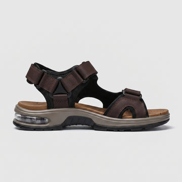 Men's Sport Sandals Open-Toe Hook-and-Loop Strap Air Sole