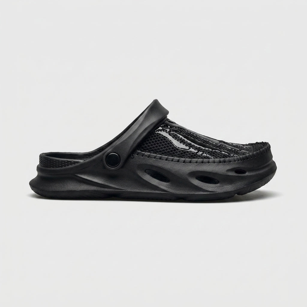 Men's Clogs Mesh Hollow-Out Slip-On Non-Slip Garden Shoes