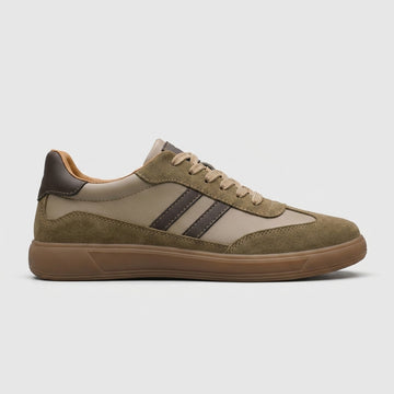 Men's Sneakers Low-Top Suede Three-Stripe Gum Sole