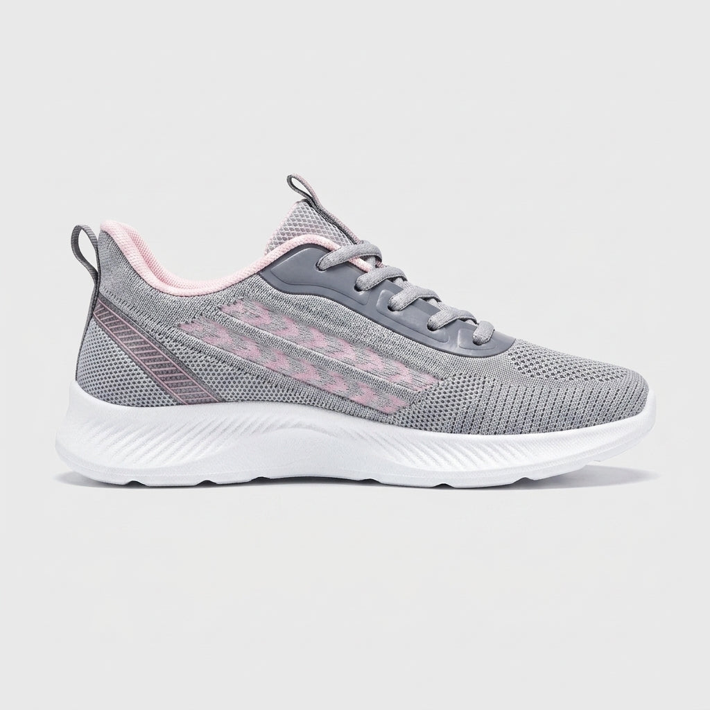Women's Sneakers Mesh Low-Top Lace-Up Cushioned Sole
