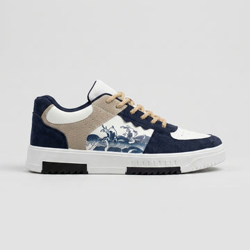 Men's Sneakers Low-Top Retro Basketball Lace-Up