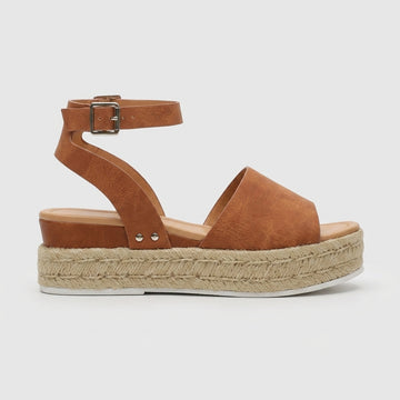 Women's Wedges Platform Espadrille Ankle Strap Sandals
