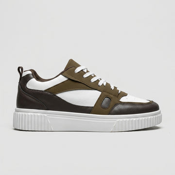Men's Sneakers Low-Top Retro Basketball Style Lace-Up Casual