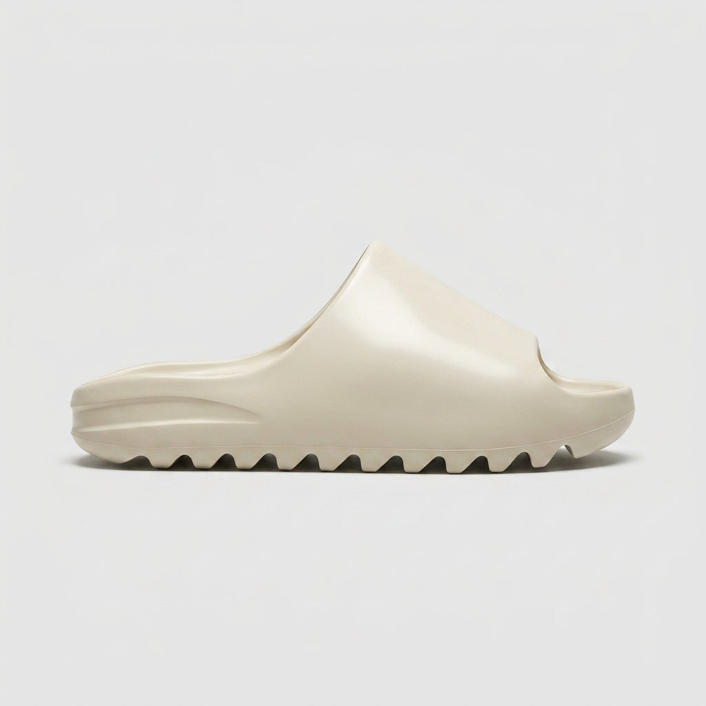 Women's Molded Slide Sandals with Sawtooth Outsole