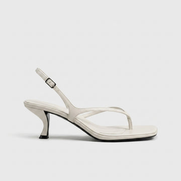 Women's Wedge Thong Sandals - Back Strap Stiletto High Heel Summer Clogs