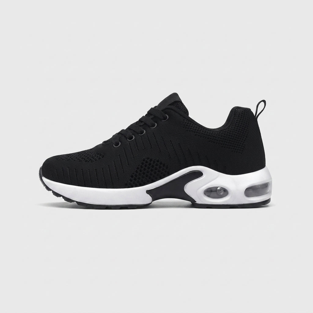 Women's Sneakers Mesh Upper - Lace-Up - Air Cushion Sole