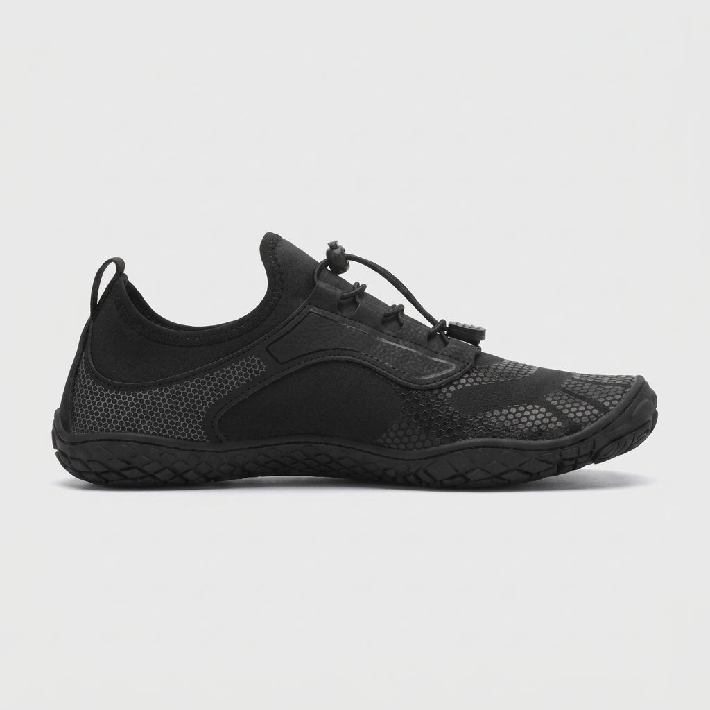 Men's Sneakers Mesh Five-Toe Elastic Lace Rubber Sole