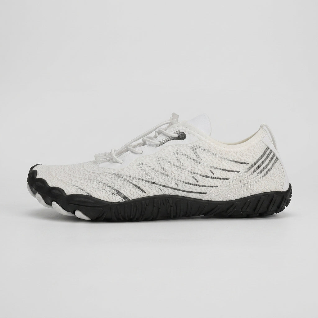 Men's Barefoot Shoes Lace-Up Low-Top Flexible Rubber Sole