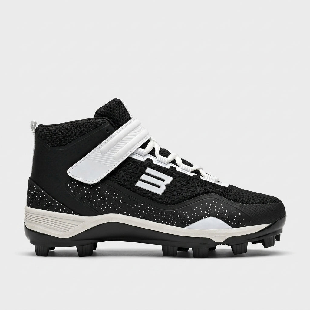 Men's High-Top Wrestling Shoes Ankle Height Lace-Up Athletic