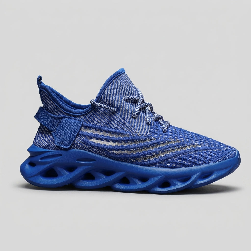 Men's Sneakers Lightweight Mesh Lace-Up EVA Sole Running