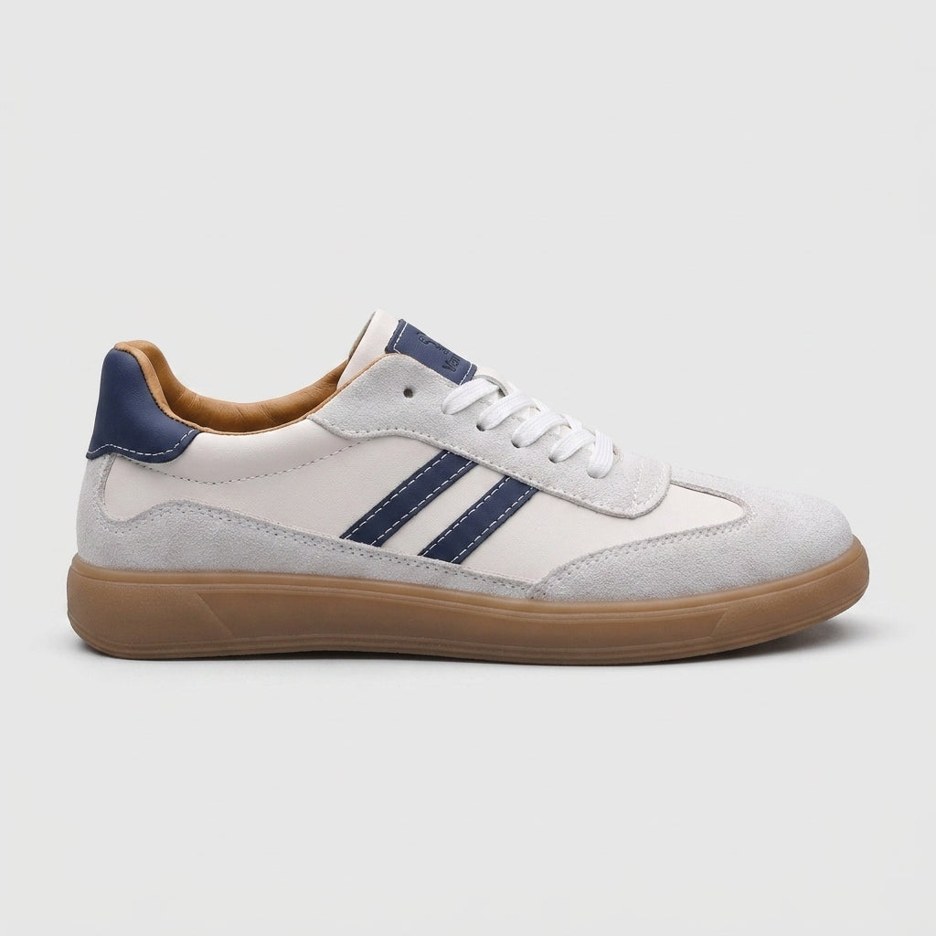 Men's Sneakers Low-Top Suede Three-Stripe Gum Sole