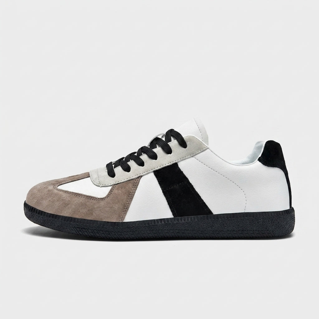 Women's Sneakers Low-Top Skate Style Lace-Up Solid Anti-Slip