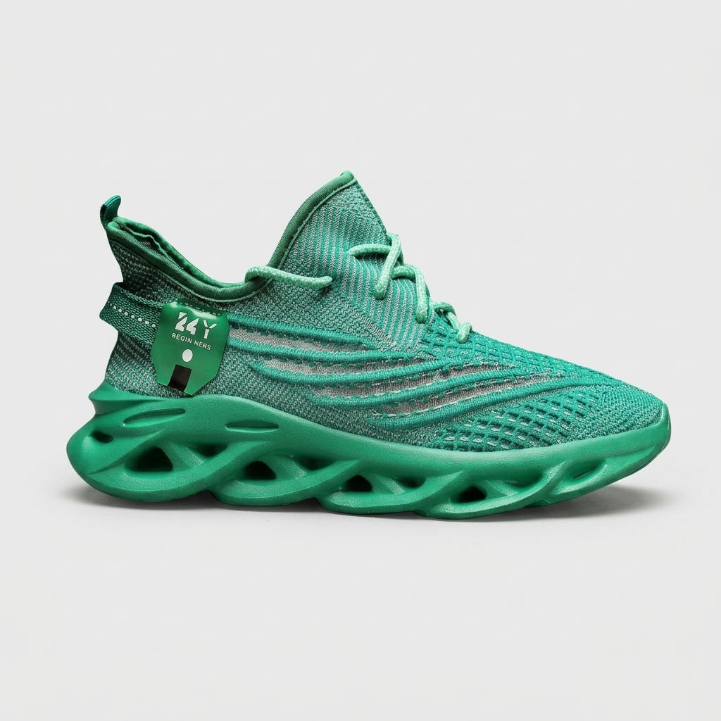 Men's Sneakers Lightweight Mesh Lace-Up EVA Sole Running
