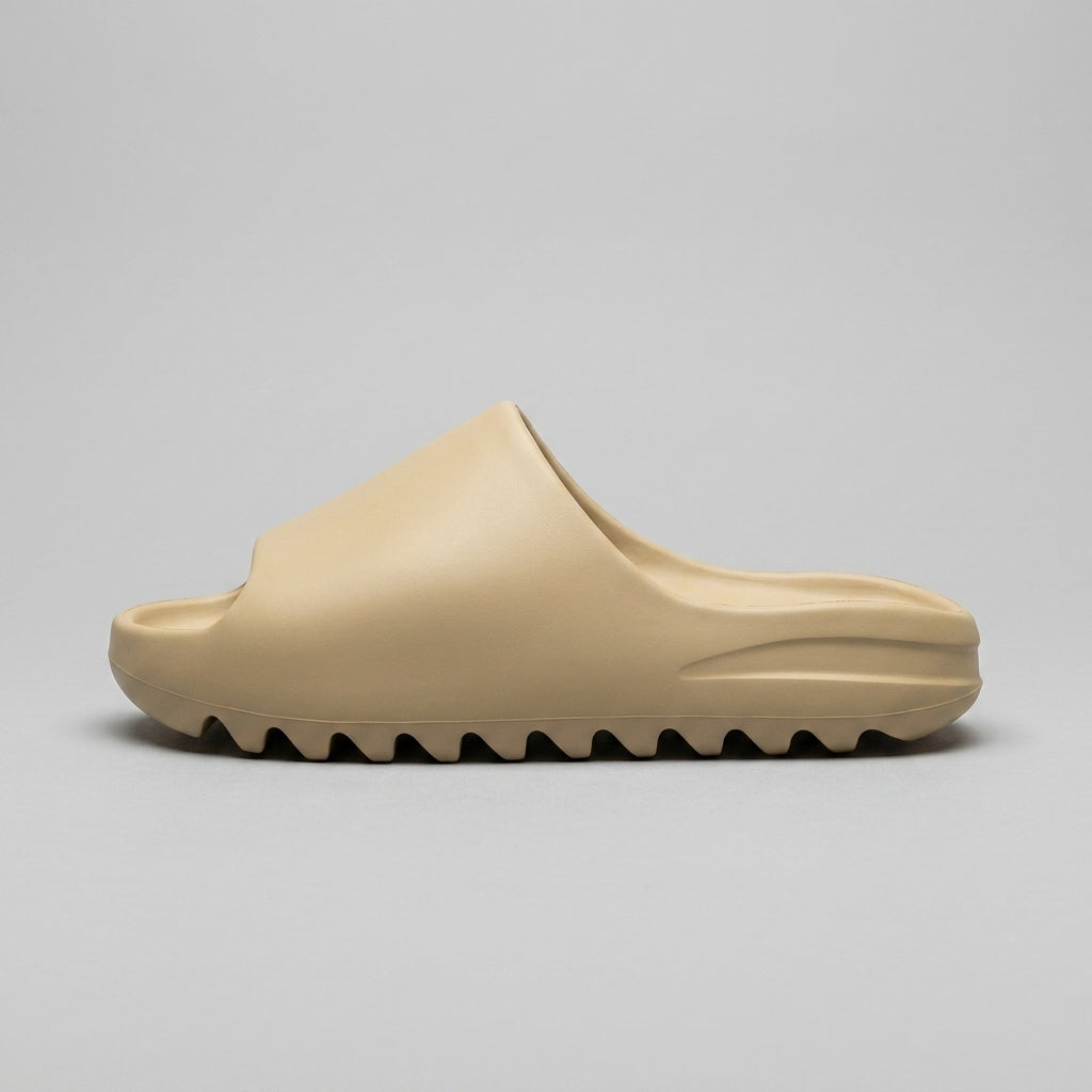 Women's Molded Slide Sandals with Sawtooth Outsole