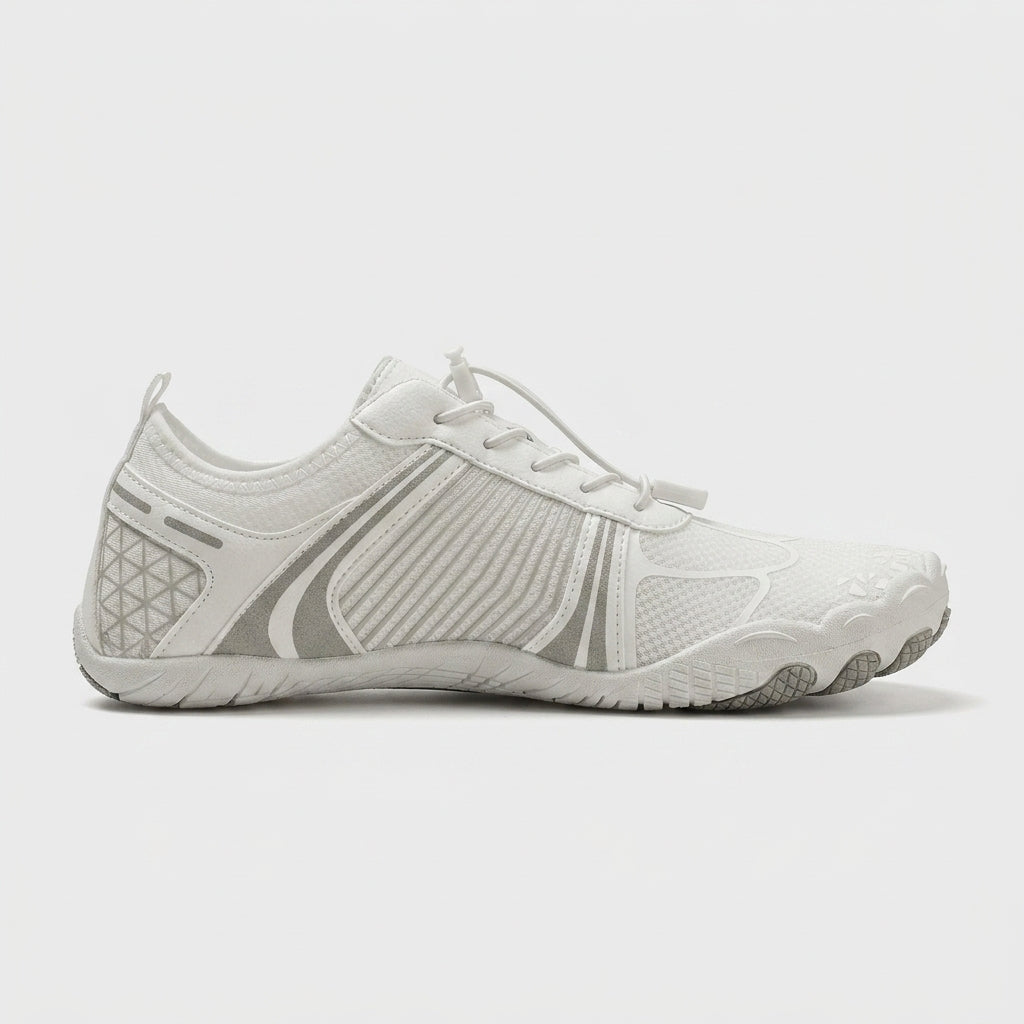Men's Barefoot Shoes Lace-Up Low-Top Flexible Rubber Sole