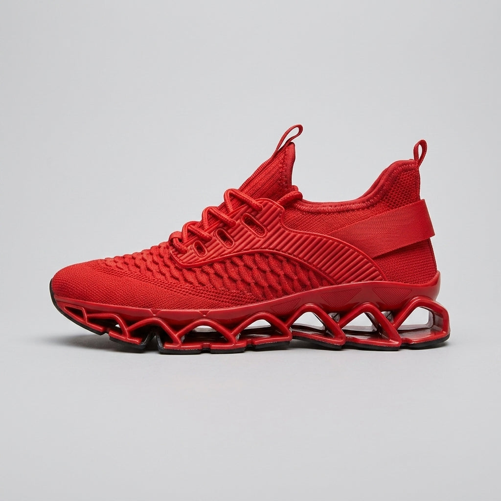 Men's Sneakers Low-Top Lace-Up Fabric Upper Casual Athletic